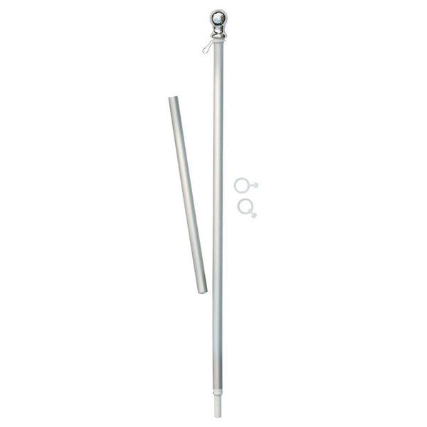 Valley Forge Valley Forge 8009836 60 in. Aluminum Flag Pole; Brushed 8009836